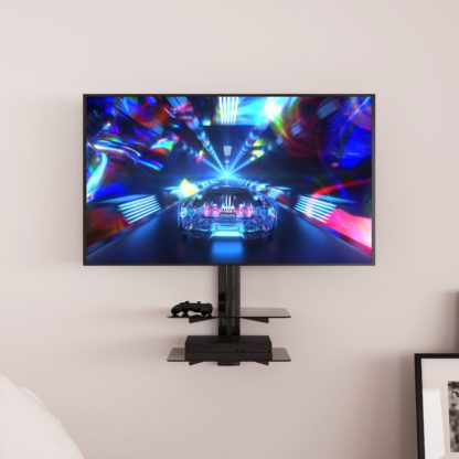 An Image of AVF All in One TV Mount Black