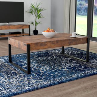 An Image of AVF Ridgewood Coffee Table Dark Wood (Brown)