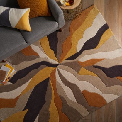 947aa9a503d1ca499593cb81c6d469e8e396b7159688210f17c5db4f8f98bdc9.jpg An Image of Splinter Rug Orange