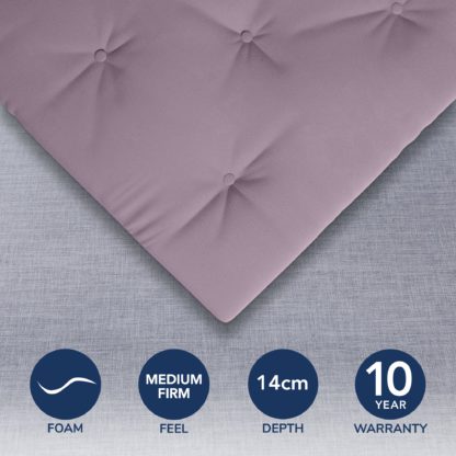 An Image of Mito Cotton Mattress Mito Cotton Lilac