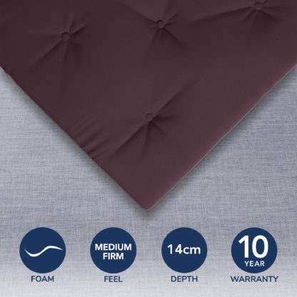 b2fe42b1fd79f43acc8f59ee5b751bcd6b96130f5a0ee64a4959f860411b11df.jpg An Image of Mito Cotton Mattress Mito Cotton Lilac