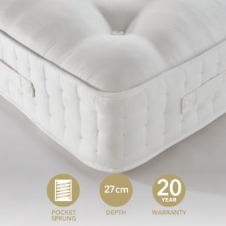 An Image of Dorma Dreamy Comfort Mattress White