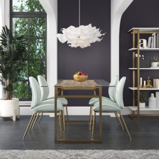 An Image of Cosmo Juliette Dining Table Gold