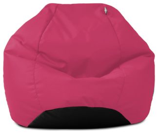 An Image of rucomfy Kids Indoor Outdoor Bean Bag - Pink