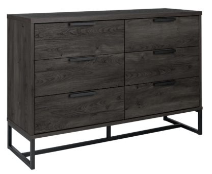 001fc2c54ccfeb0c383d5e098ac2b18d80a76799bbc8a659f49861aee7d5ea9f.jpg An Image of Habitat Nomad 3 +3 Drawer Chest - Anthracite