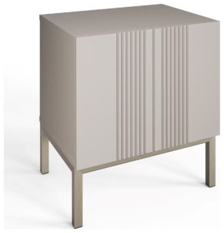 An Image of Frank Olsen Iona Side Table - Grey