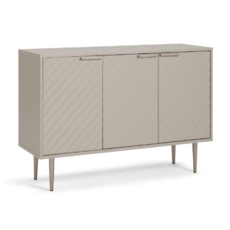 An Image of Habitat Oti 3 Door Sideboard - Champagne