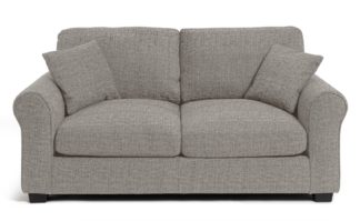 An Image of Habitat Lisbon Fabric Sofa Bed - Grey