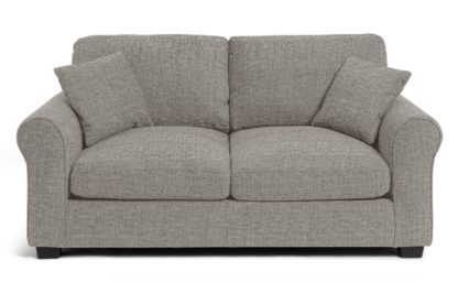 An Image of Habitat Lisbon Fabric Sofa Bed - Grey