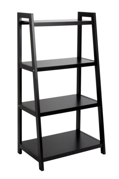 An Image of Argos Home 4 Shelving Storage Unit - Black