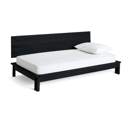 An Image of Habitat Akio Guest Bed with 2 Mattresses - Black