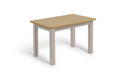 An Image of Argos Home Ashwell Extending 2- 4 Seater Dining Table - Oak