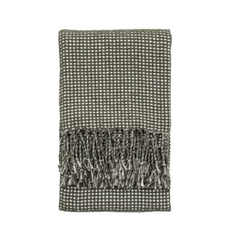 An Image of Larbet Grey Throw Grey