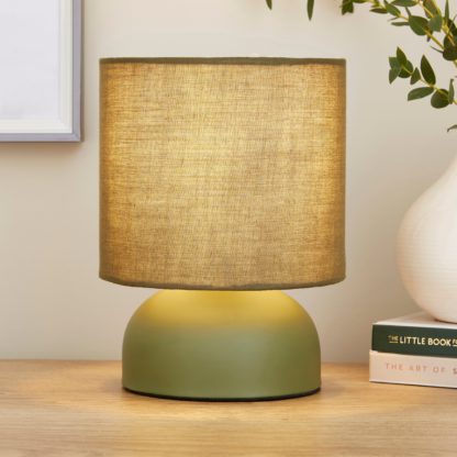 An Image of Sicily Touch Table Lamp Graphite (Grey)