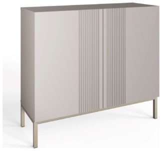 An Image of Frank Olsen Iona 2 Door Sideboard - Grey