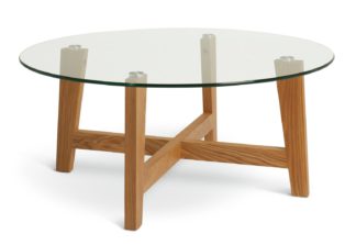 An Image of Habitat Zela Coffee Table - Oak