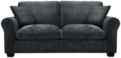 An Image of Argos Home Taylor Fabric Sofa Bed - Charcoal