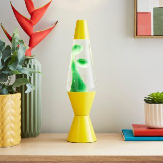 An Image of Yellow Lava Lamp Yellow