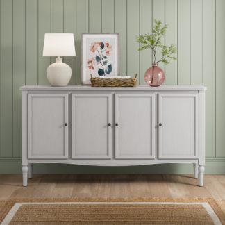 An Image of Ariella Large Sideboard, Stone Stone