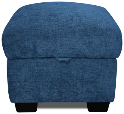 a8b843474fb7120c3aa73f1a429227cd6b53085d805134a3b2a5784dd4163863.jpg An Image of Argos Home Taylor Fabric Footstool - Navy