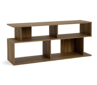 An Image of Habitat Nomad Block TV Unit - Oak