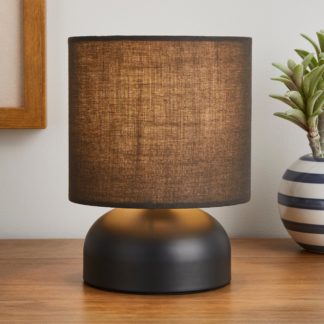 An Image of Sicily Touch Table Lamp Graphite (Grey)