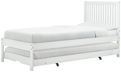 An Image of Birlea Buxton Single Bed Frame - White