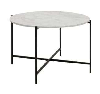 An Image of Argos Home Jules Coffee Table - Black & White