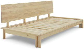 An Image of Habitat Akio Guest Bed Frame - Natural