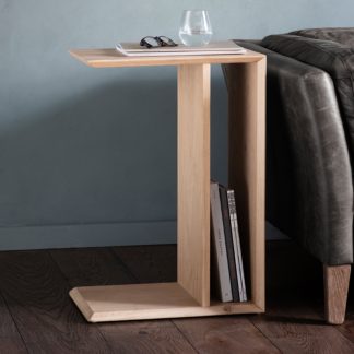 An Image of Manila C-Shaped Side Table Natural