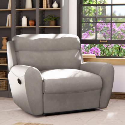 268dd69b838db94bff231ccb201af689034f884439ed2233960a2be159ccfb6a.jpg An Image of Wareham Manual Recliner Snuggle Sofa Honeycomb Chenille Coco
