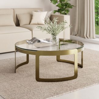 An Image of Ozai Coffee Table Gold