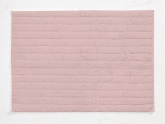 An Image of Habitat Supersoft Quick Dry Bath Mat - Blush Pink