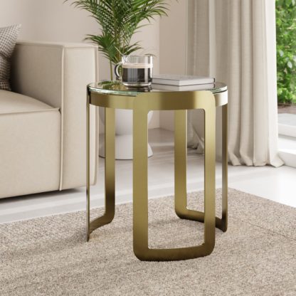 486719abcdabd0478e57e154a5e1adb11b3b562028e3523c72a5d1dce3306802.jpg An Image of Ozai Side Table Gold