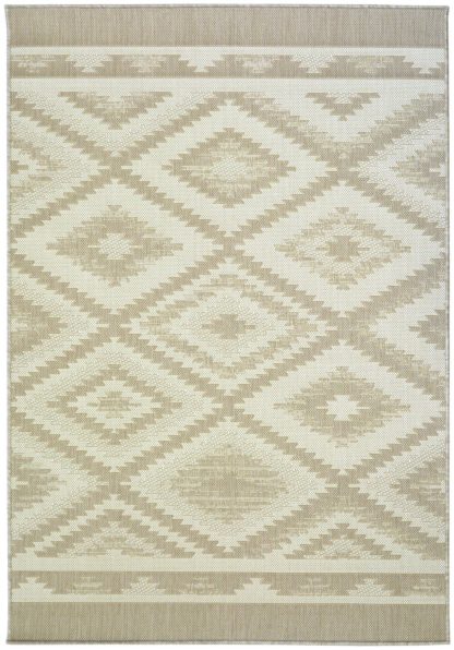 4a7bd4dfc4ac141275f87a84ed27a0c475dabc47e82e088a1bbf23f6fe6c49eb.jpg An Image of Relay HydroFlex Diamond Natural Outdoor Rug