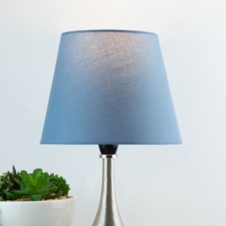 An Image of Clyde Blue Taper Shade - 20cm