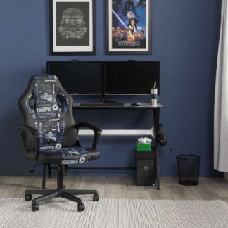 An Image of Star Wars Blue Gaming Chair Blue
