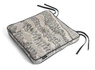 An Image of Habitat Printed Cotton Pack of 2 Seat Cushion