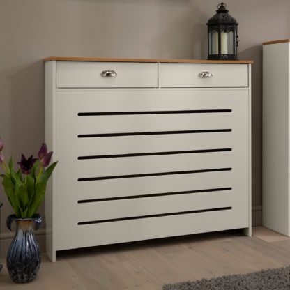 An Image of Diego Medium Radiator Cover Cream