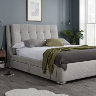 An Image of Madison Bed Frame Grey