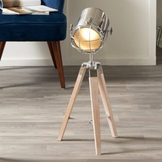 An Image of Capstan White Tripod Table Lamp White