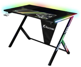 An Image of X Rocker Arteon RGB App Controlled LED Gaming Desk