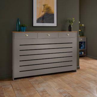 An Image of Diego Large Radiator Cover Grey