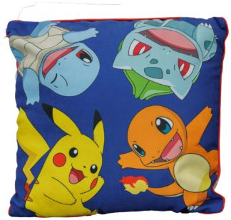 An Image of Pokémon Gotta Kids Printed Cushion - Multicoloured - 40X40cm