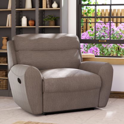 ee7d4e66c9df40a58c6bc04cba35fa8789560cefde0a9c3a807b051c1cd71d85.jpg An Image of Wareham Manual Recliner Snuggle Sofa Honeycomb Chenille Coco