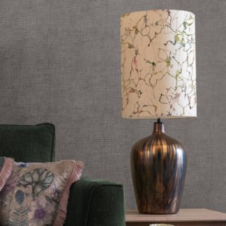 An Image of Olywn Table Lamp with Carrara Shade Carrara Meadow Green