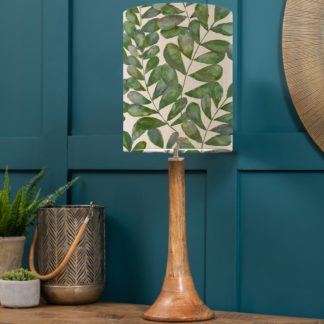An Image of Kinross Table Lamp with Rowan Shade Rowan Apple Green