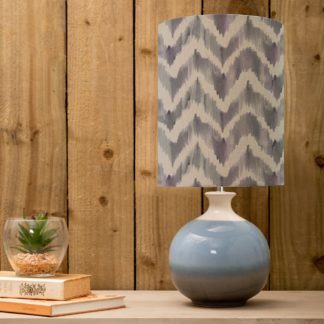 An Image of Neso Table Lamp with Savh Shade Savh Violet Purple