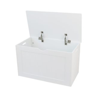 An Image of White Shaker Style Blanket Box White