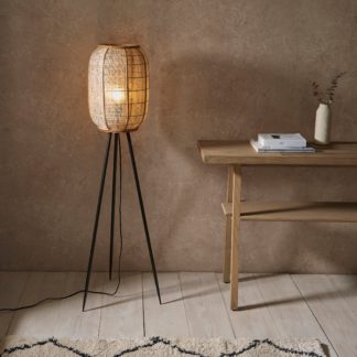 An Image of Vogue Zen Floor Lamp Natural